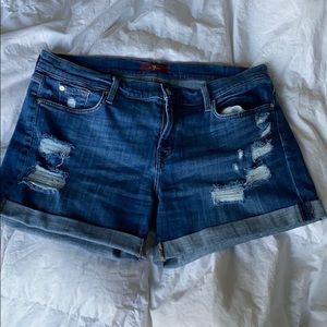 7 for all Mankind Denim shorts